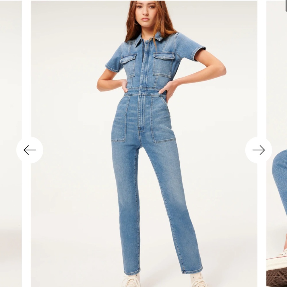 Good American Denim Jumpsuit - never worn, tags still on